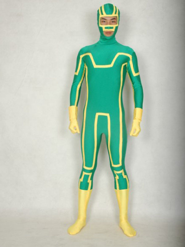 Lycra Spandex Superhero Kick Ass Costume