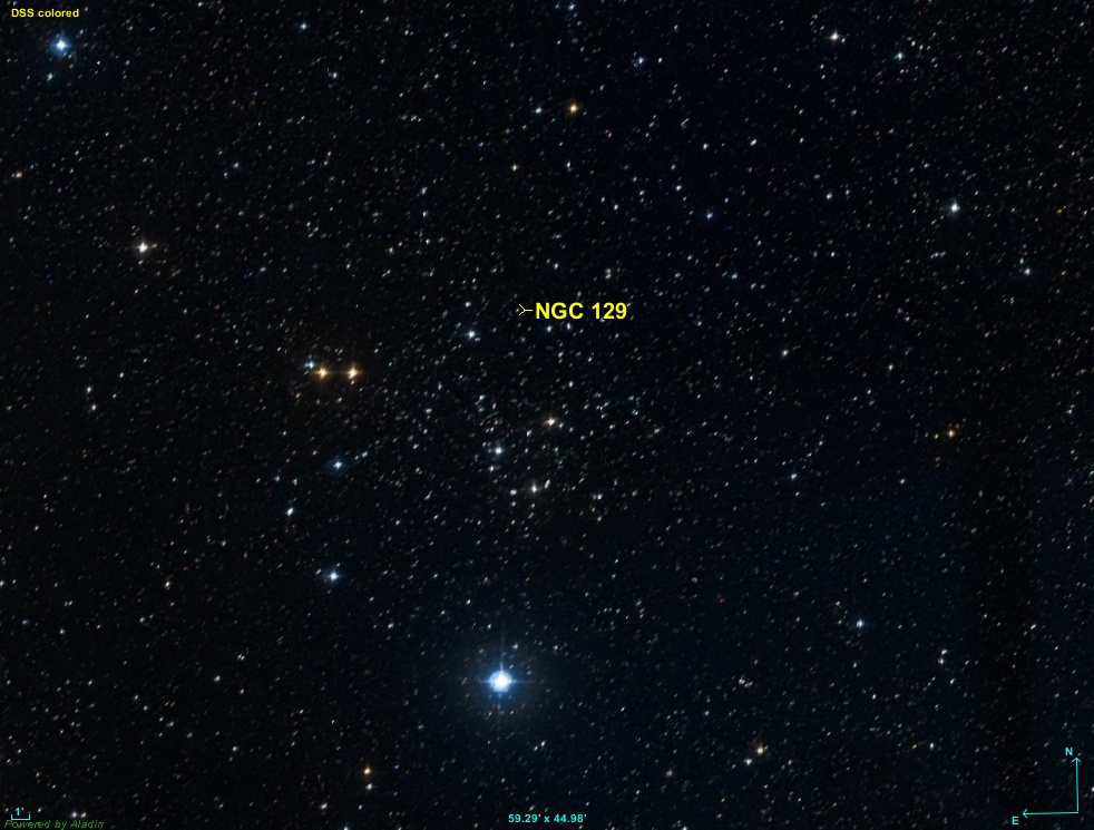NGC 129 Cassiopea