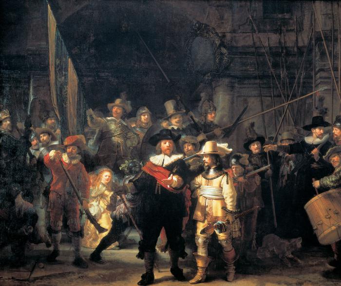 картина ночной дозор рембрандта 