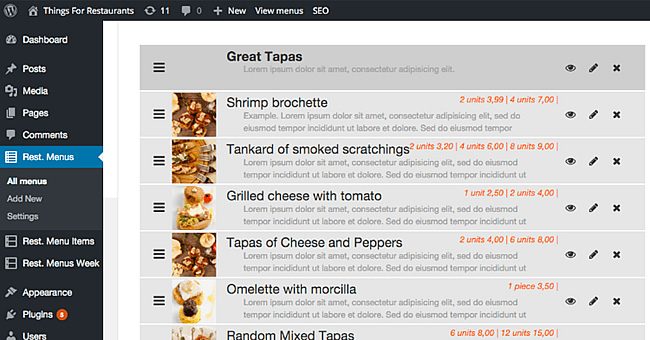 Лучшие плагины WordPress для сайта ресторана с меню и онлайн резервацией
