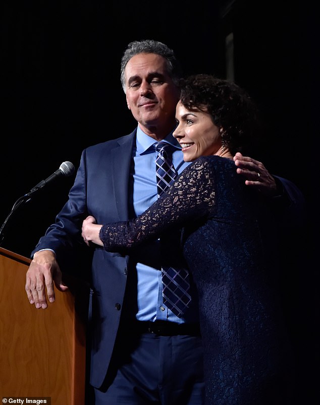 The fundraising campaign to help Kious was set up by Tarkanian, according to The Washington Examiner; her husband Danny has run for public office. The couple are pictured in 2018
