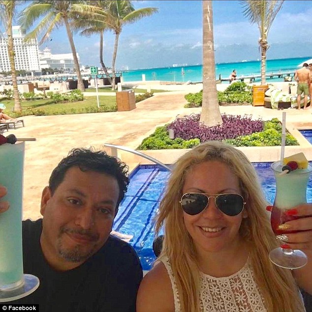 The couple are said to have made $2million from the scheme over a year. They are pictured on a tropical vacation 