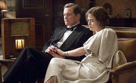 Tipped for Oscar success: Colin Firth and Helena Bonham Carter