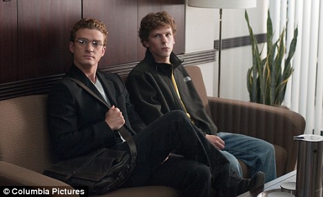 Competition: The Social Network, starring Justin Timberlake and Jesse Eisenberg, was widely tipped to take the plaudit