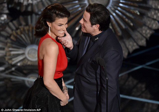 Adele Dazeem and Glom Gazingo: Travolta and Idina Menzel made fun of DazeemGate from last year, and the Pulp Fiction star