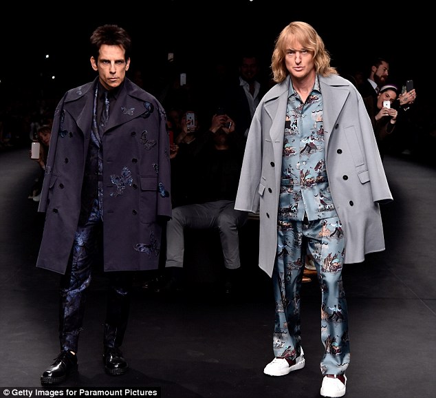 Has filming started? It is likely the footage from the Valentino runway will appear in the Zoolander sequel  