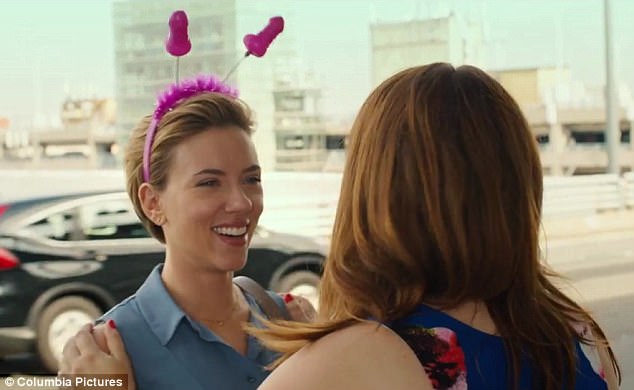 A different route: Scarlett Johansson, 32, attempted to expand her reach by venturing into the world of comedy in the new film, Rough Night 