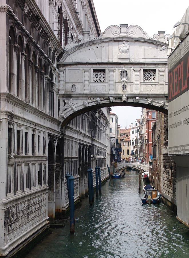 Bridge of Sighs, Venice. Italy royalty free stock photography