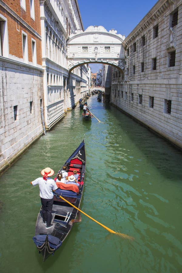 Bridge of Sighs Venice Italy royalty free stock photo