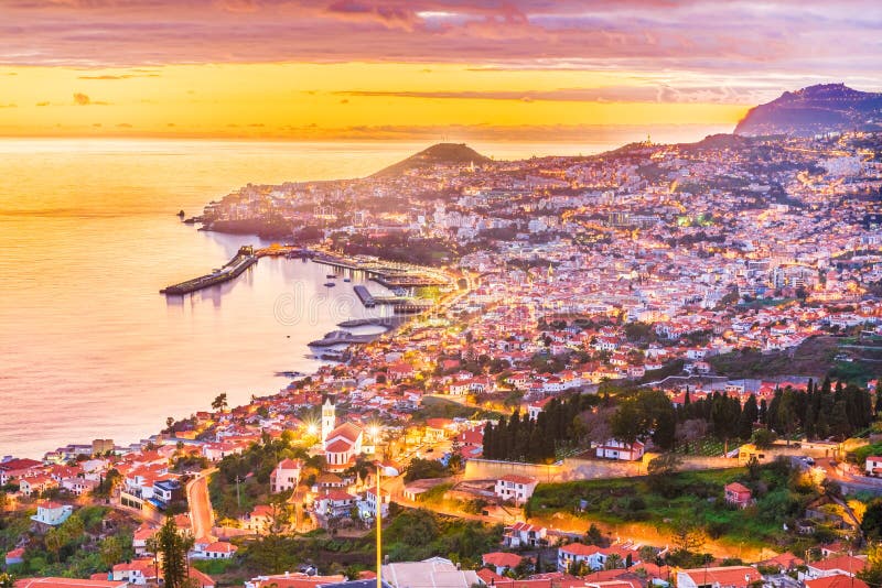 Funchal – Madeira island, Portugal stock images