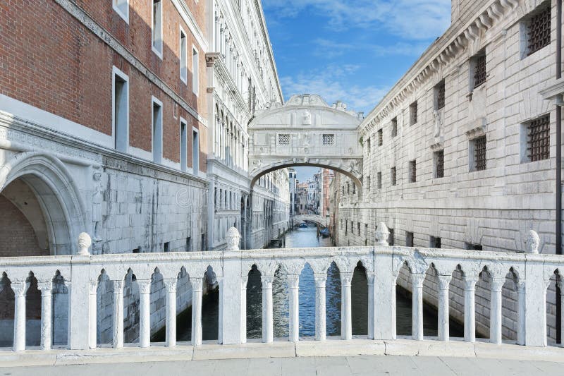 Venice, Italy. Venice - Bridge of Sighs Ponte dei Sospiri , Italy stock photos