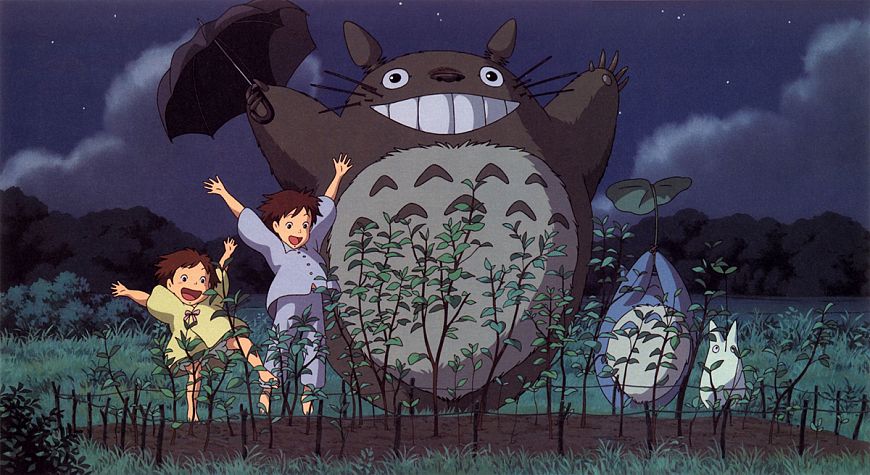 4. Мой сосед Тоторо / Tonarino Totoro (1988)