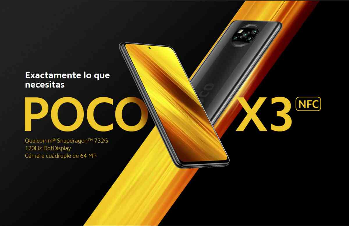 Así es el nuevo POCO X3 NFC, el nuevo móvil de POCO con pantalla de 120Hz, NFC  y más